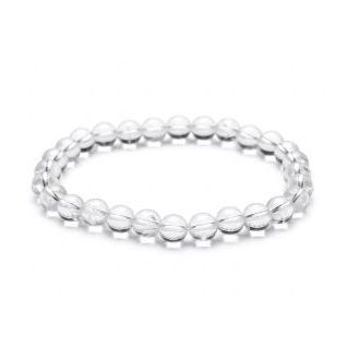 Pulsera 6mm Cristal de Roca